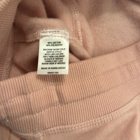 Ocean + Coast, Pink Joggers, Size Medium - Picture 5 of 5